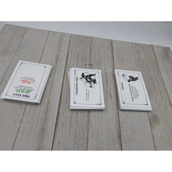 Monopoly Cheaters Edition 2017 Replacement Cards Cheater Chance Community Chest - Picture 5 of 11